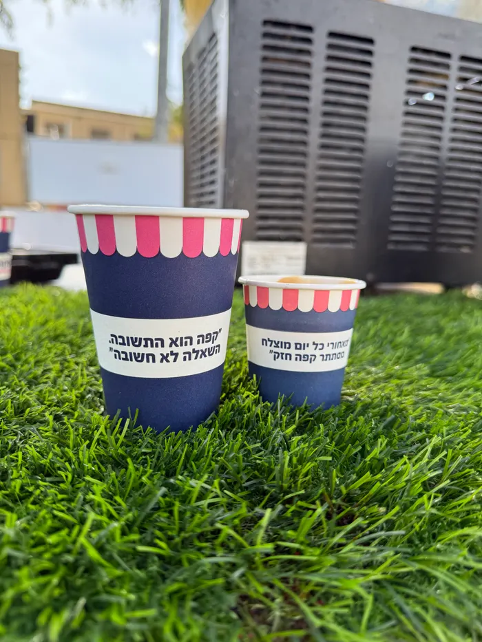 300 יחידות כוסות מעוצבות לשתיה חמה 9oz